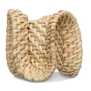 Kim Seybert Ruffle Napkin Ring In Natural