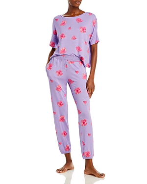 Honeydew Sun Lover Lounge Set In Enlighten Flower