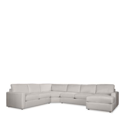 Rory 4-Piece Fabric Sectional - Exclusive