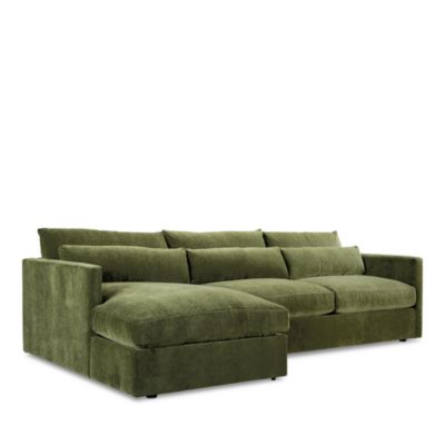 Brea 2-Piece Fabric Sectional - Exclusive