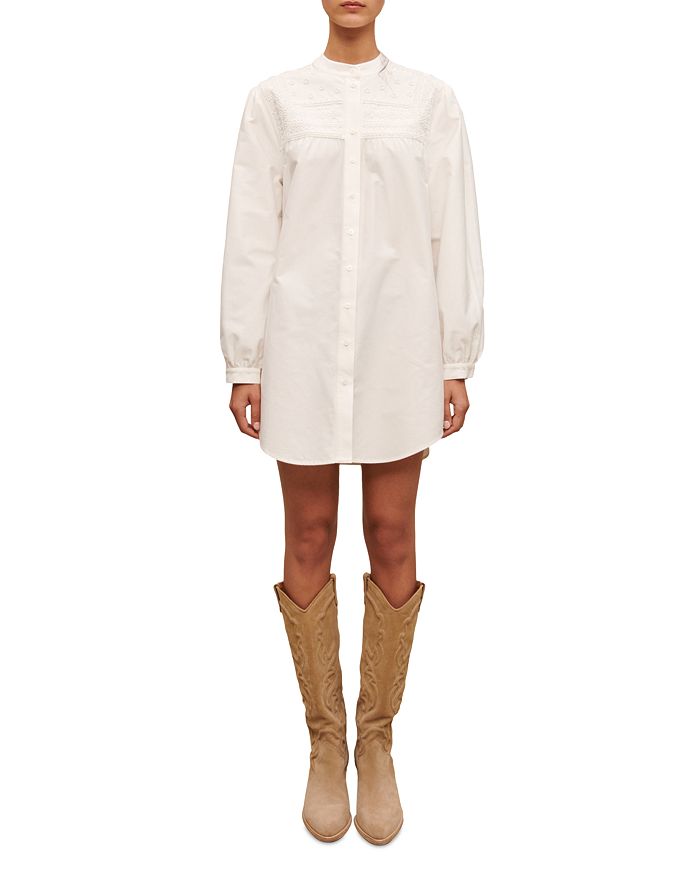 BUTTON FRONT FRILL DRESS MEET ME AT THE MAJESTIC
