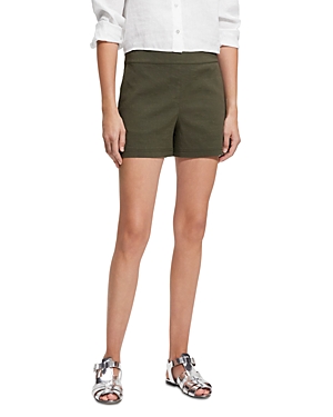 THEORY HIGH RISE PULL ON SHORTS