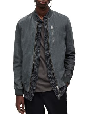 ALLSAINTS - Kemble Suede Bomber Jacket