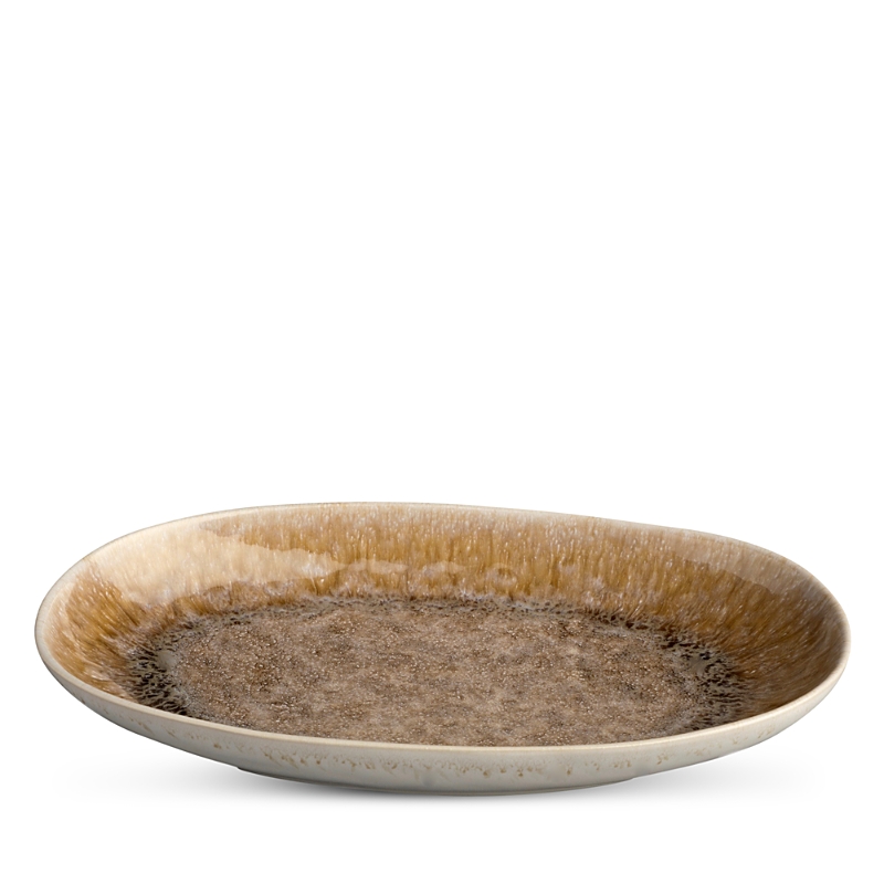 Carmel Ceramica Point Lobos Oval Centerpiece In Multi