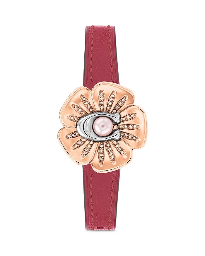 Coach tea rose watch sales