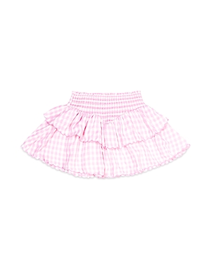 Katiejnyc Girls' Brooke Skirt - Big Kid In Pink Gingham