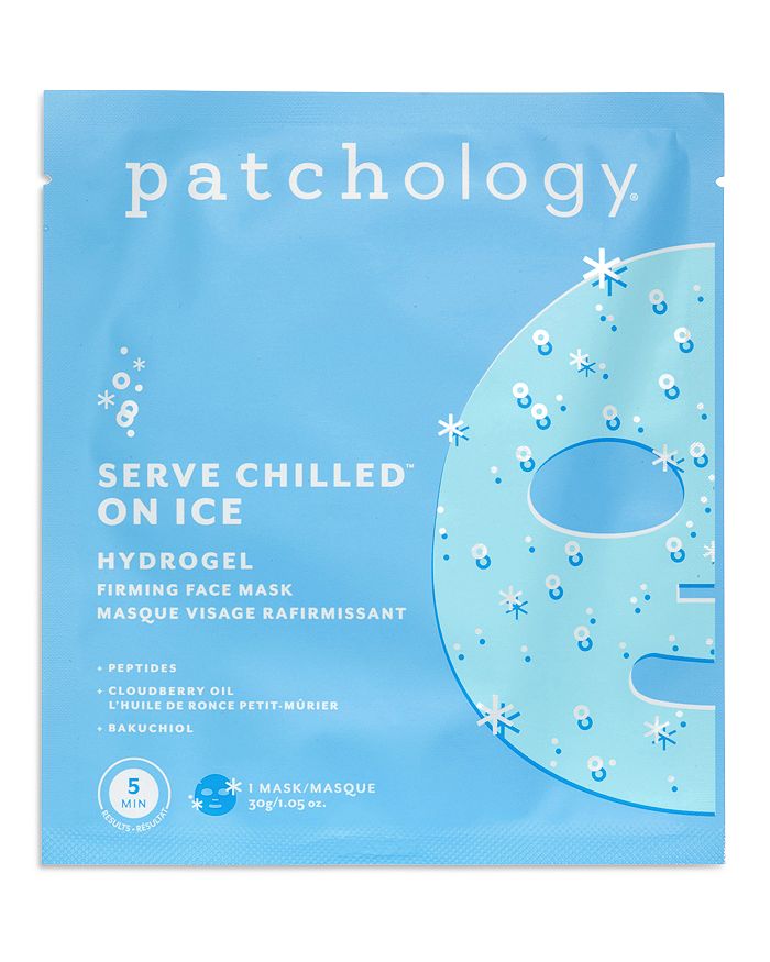 Patchology Serve Chilled On Ice Firming Hydrogel Face Mask Bloomingdale's