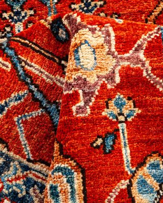 Serapi M1982 Runner Area Rug, 2'7" x 9'4"