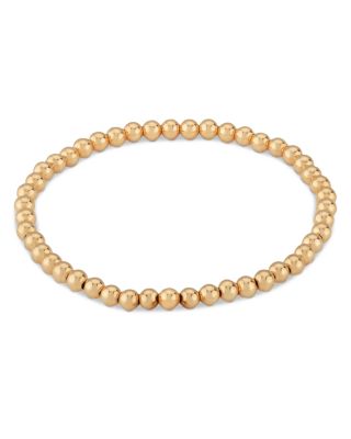 Bloomingdale's Fine Collection - 14K Gold Beaded Bracelet, 4mm - Exclusive