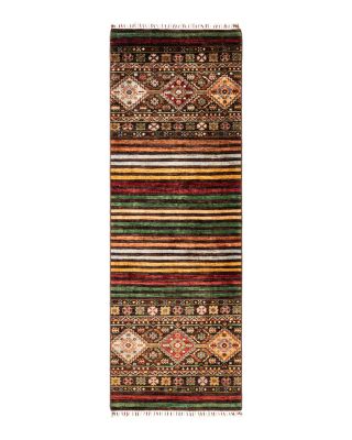 Bloomingdale's Tribal M1982 Runner Area Rug, 2'11 x 8'6