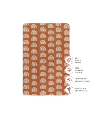 Mini Crib Sheet in GOTS Certified Organic Muslin Cotton
