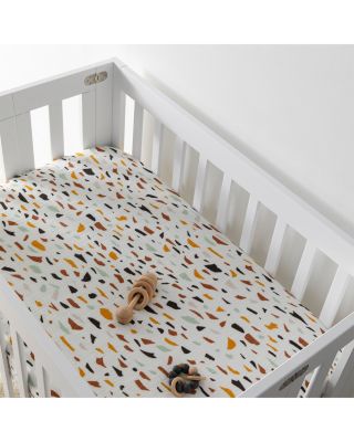 Mini Crib Sheet in GOTS Certified Organic Muslin Cotton