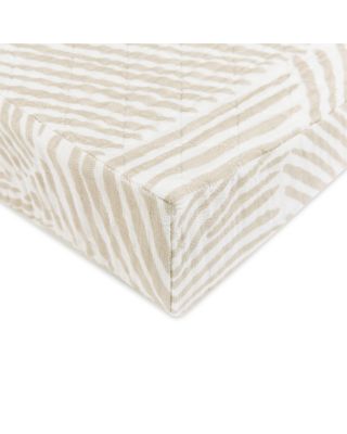 Quilted Changing Pad Cover in GOTS Certified Organic Muslin Cotton
