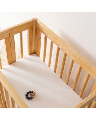 All Stages Bassinet Sheet in GOTS Certified Organic Muslin Cotton