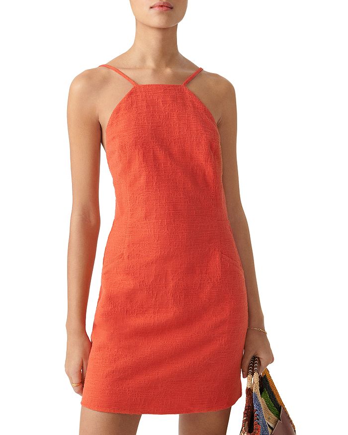 Topshop red lace dress sales