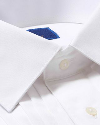 Trim Fit 18 Pleated Bib Front Formal Shirt