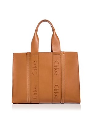 Chloe Woody Large Leather Tote