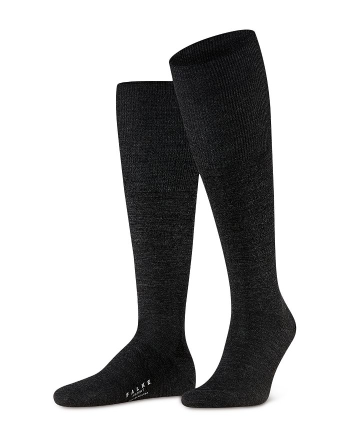 FALKE Family Kniekous voor dames, verpakking van 3 stuks, Antraciet 3089., 35-38 EU