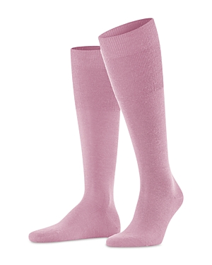 Falke Airport Merino Wool Blend Knee High Socks In Light Rosa