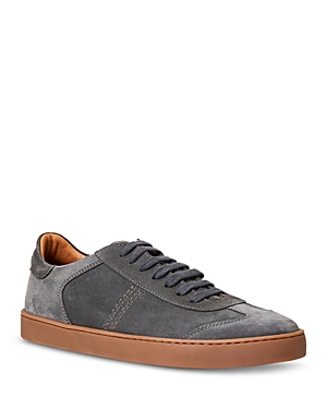 Bruno Magli Bono Sneaker In Grey Suede