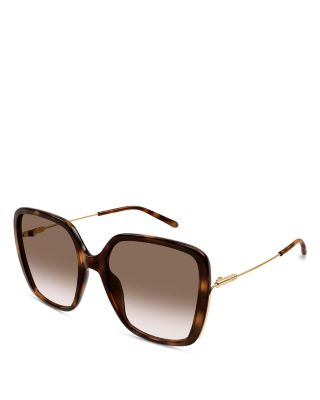 Chloé - Elys Squared Sunglasses, 57mm