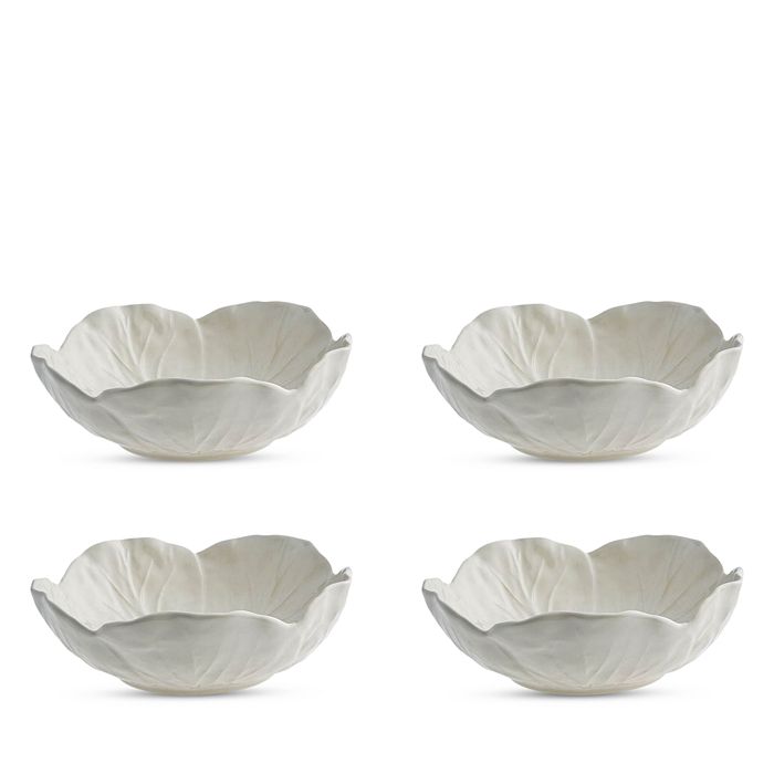 Bordallo Pinheiro Medium Cabbage Bowl, Set of 4