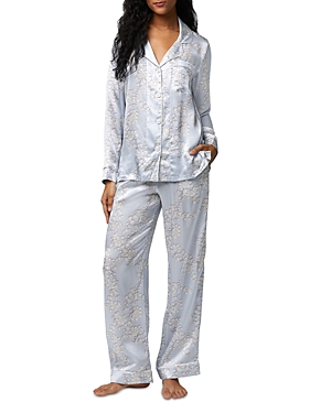 Renees Blossom Silk Pajama Set