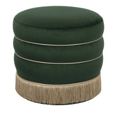 Lakka Velvet Ottoman
