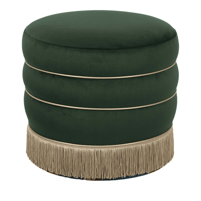 Tov Furniture Lakka Velvet Ottoman