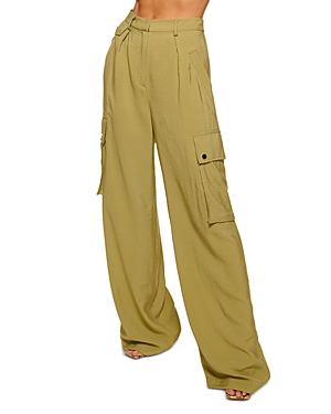 Shop Ramy Brook Emil Cargo Pants In Vintage Olive