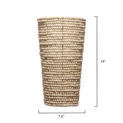 Seawall Beaded Cone Sconce