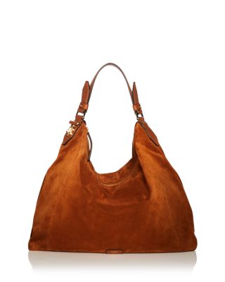 Bloomingdales 2024 suede hobo Purse