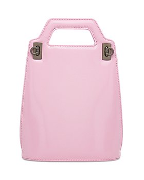 Ferragamo - Wanda N/S Mini Leather Top Handle Bag