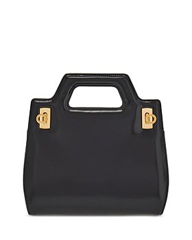 Ferragamo - Wanda Mini Leather Top Handle Bag