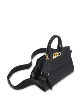 Studio Soft Small Leather Top Handle Bag