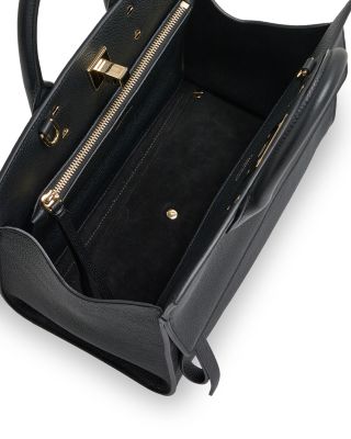 Studio Soft Small Leather Top Handle Bag