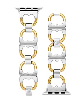 Tory Burch - Double-T Link Apple Watch® Band, 38mm/40mm/41mm