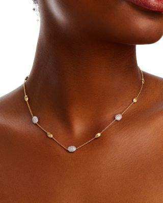 18K Siviglia Small Bead Short Necklace