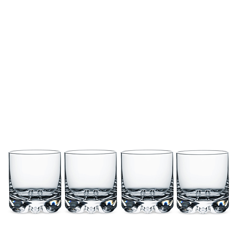 Orrefors Erik 8.5 Oz. Old Fashioned Glasses, Set Of 4 In Clear