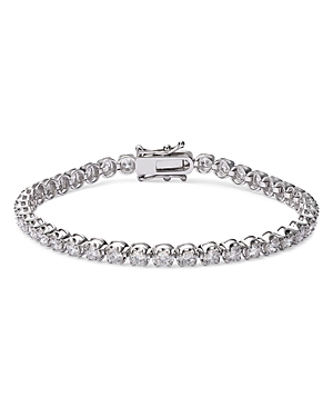 Bloomingdale's Certified Colourless Diamond Tennis Bracelet In 14k White Gold 5.0 Ct. T.w. - 100% Exclusive