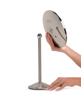 Round Rechargeable Makeup Mirror 5x Magnification