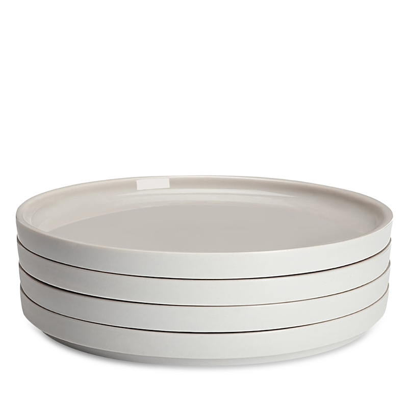Shop Degrenne Paris L'econome By Starck Plates, Set Of 4 In Gray