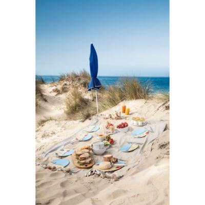 Destination Mer Round Plates, Set of 6