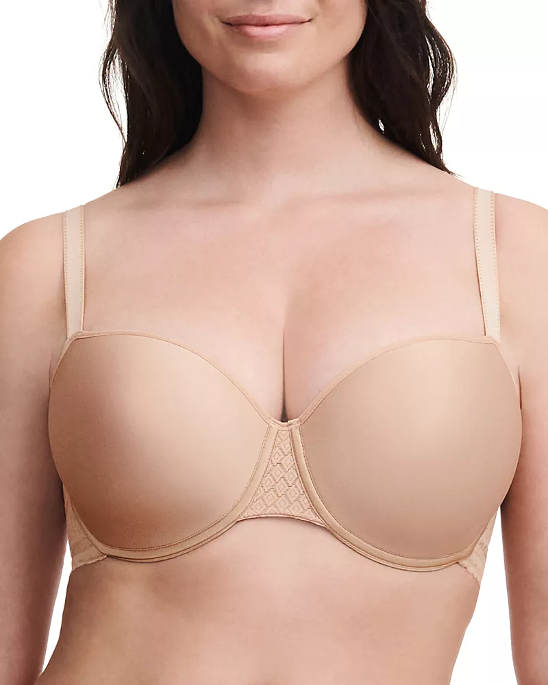 Chantelle Lucie Lace Demi Memory Foam T-shirt Bra