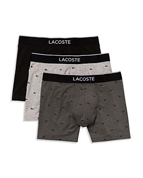 Lacoste Casual Cotton Stretch Men's Boxers Trunks Large Grey