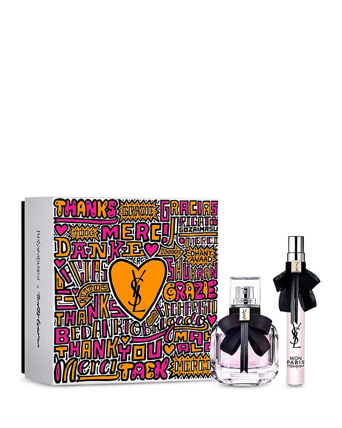 Gift ($119 2-Piece Yves Saint value) Laurent Bloomingdale\'s Set Paris Eau | Mon Parfum de
