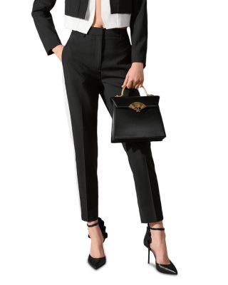 Karl Lagerfeld Women's Gingham Straight-Leg Pants - Macy's Karl Lagerfeld Women's Gingham Straight-Leg Pants - Macy's