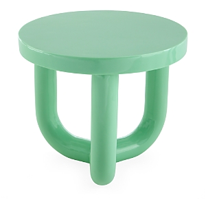 Jonathan Adler Pompidou Acrylic Accent Table In Green