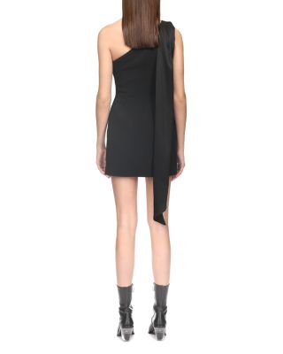 David Koma One Shoulder Buckle Mini Dress | Bloomingdale's Women