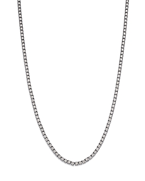 Bloomingdale's Diamond Tennis Necklace In 14k White Gold, 5.0 Ct. T.w.